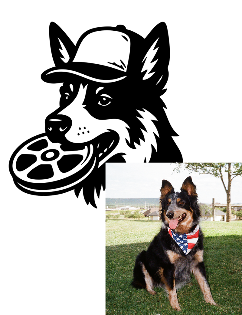 ReelView Productions - Bandit, the official face of the ReelView